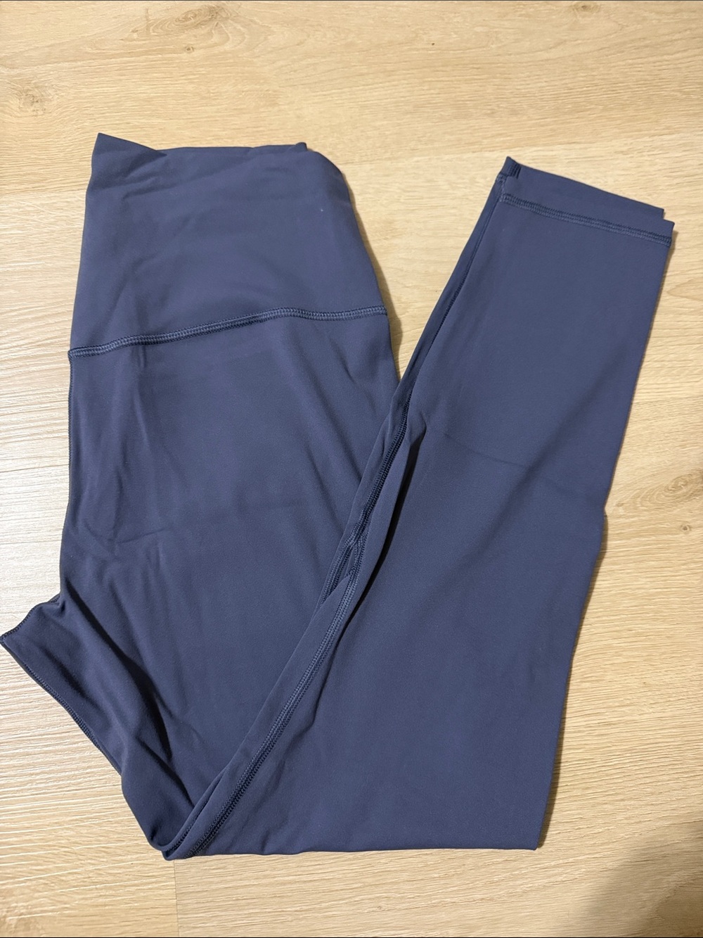 Navy High-Waist Athletic Leggings